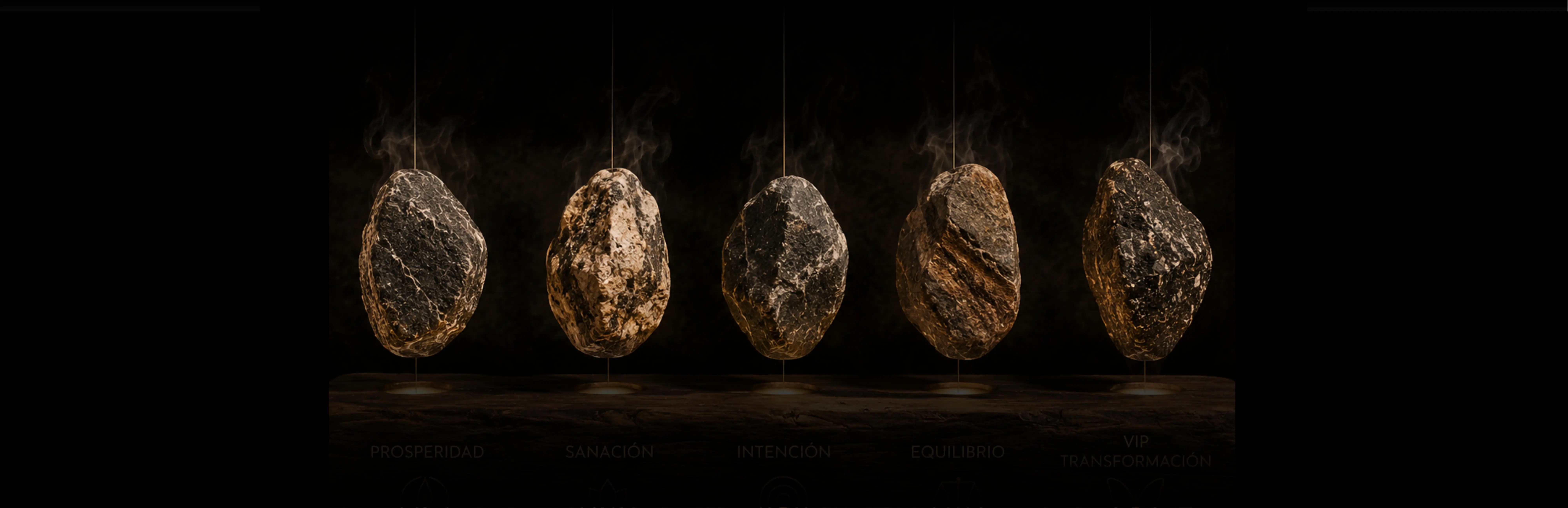 Piedras de los andes